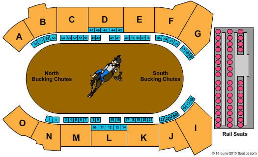 Cowtown Coliseum Rodeo Seating Chart